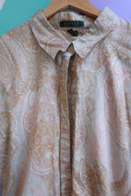 Load image into Gallery viewer, 2000s Lauren Ralph Lauren Paisley Button-Up Blouse - Elektra Vintage
