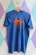 Vintage Superman Logo T-Shirt – DC Comics Graphic Tee