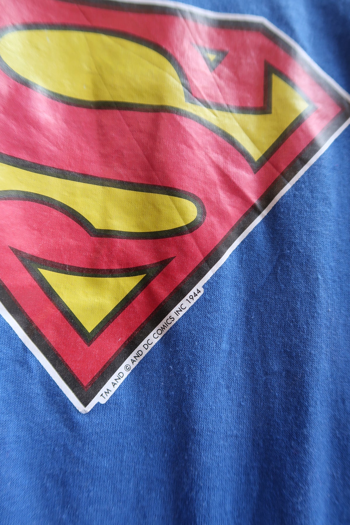 Vintage Superman Logo T-Shirt – DC Comics Graphic Tee
