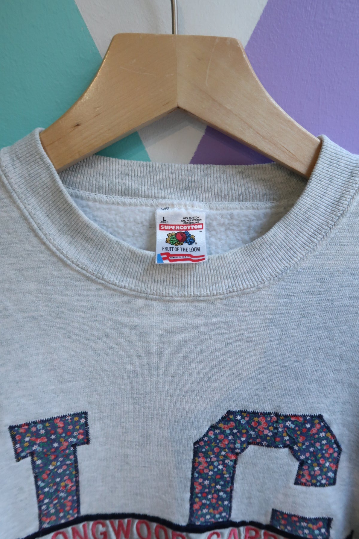 Vintage Longwood Gardens Floral Logo Sweatshirt