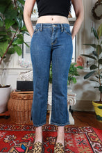 Load image into Gallery viewer, Vintage Y2K Gap Blue Denim Capri Jeans with Side Slits
