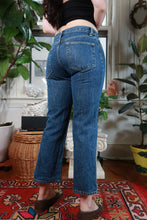 Load image into Gallery viewer, Vintage Y2K Gap Blue Denim Capri Jeans with Side Slits
