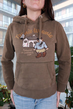 Load image into Gallery viewer, Vintage Embroidered Graphic Hoodie – Cottagecore Novelty Pullover - Elektra Vintage
