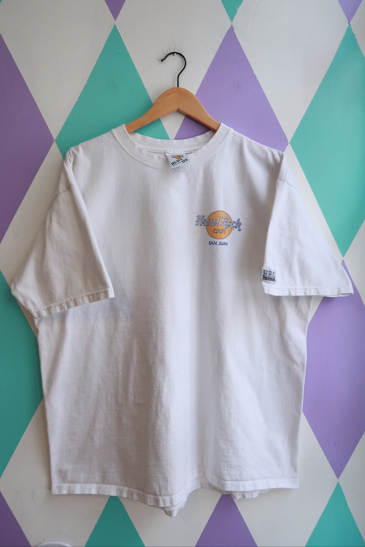 Vintage 90s Hard Rock Café San Juan Double-Sided Graphic Tee - Elektra Vintage