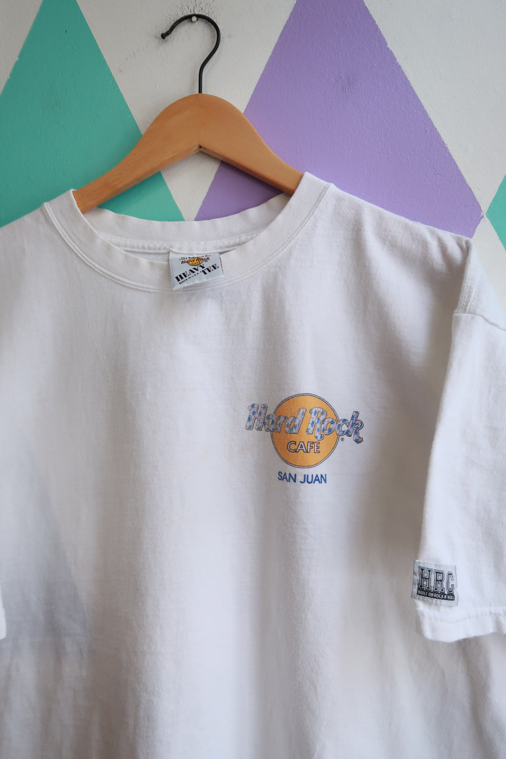 Vintage 90s Hard Rock Café San Juan Double-Sided Graphic Tee - Elektra Vintage