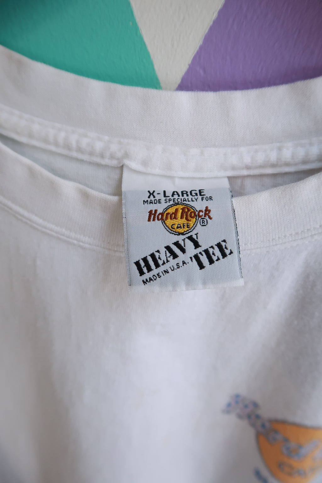 Vintage 90s Hard Rock Café San Juan Double-Sided Graphic Tee - Elektra Vintage
