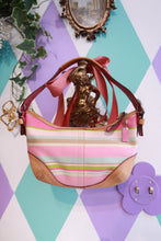 Load image into Gallery viewer, Vintage 2000s Coach Soho Hampton Striped Shoulder Bag – Style 1884 - Elektra Vintage
