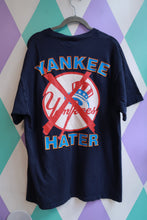 Load image into Gallery viewer, Vintage 2000s New York Yankees Yankee Hater Navy Graphic T-Shirt MLB Baseball Tee
