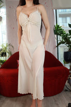 Load image into Gallery viewer, Chiffon Lace Trim Cami Dress - Elektra Vintage
