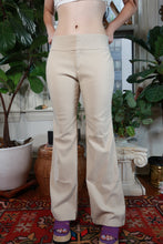 Load image into Gallery viewer, Vintage 2000s Guess Jeans Khaki Mid Rise Flare Pants Beige Y2K Trouser Pants
