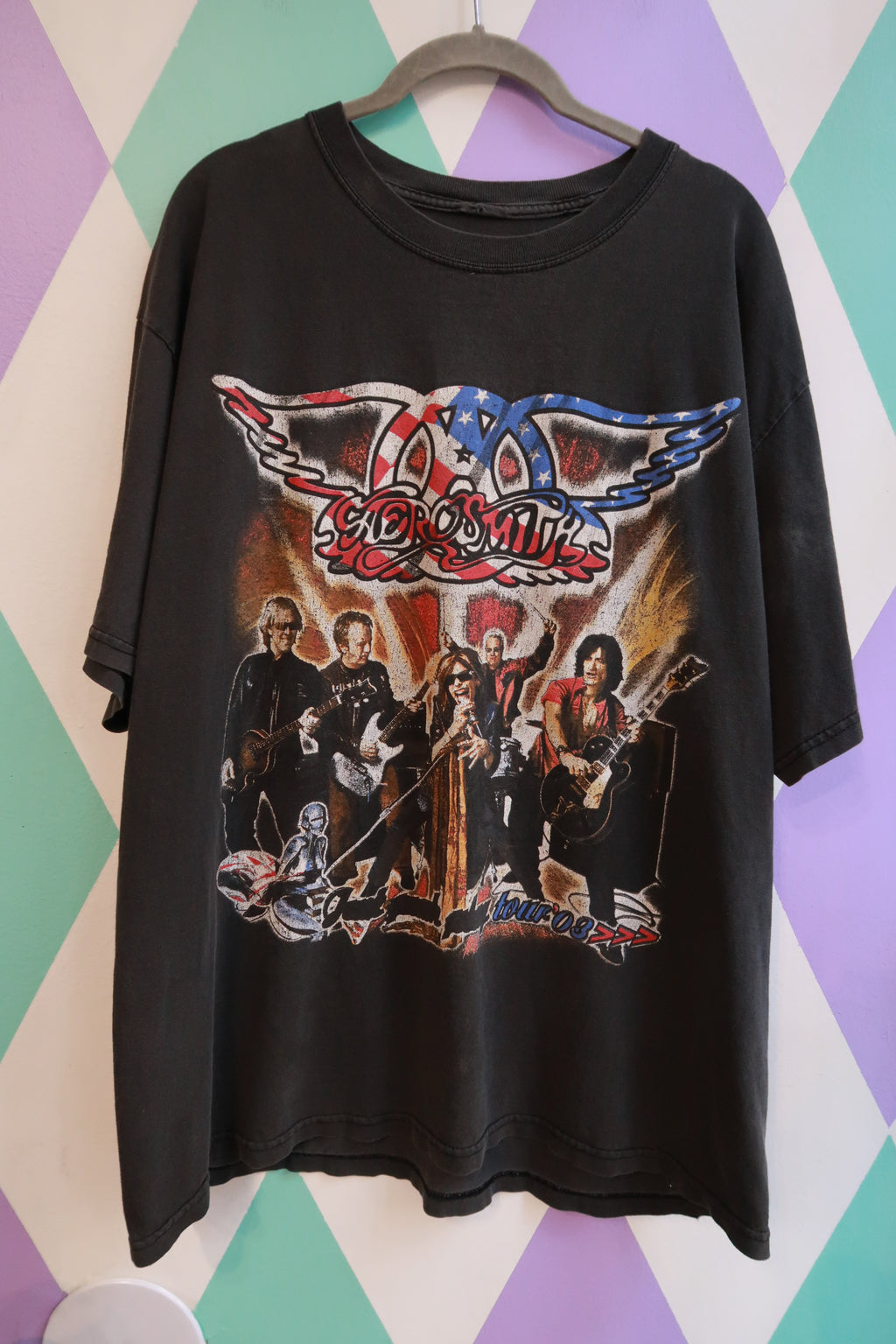 Vintage 2003 Aerosmith KISS Summer Tour T-Shirt