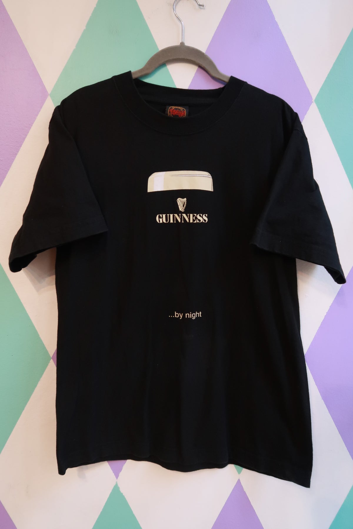 Vintage Guinness By Night Graphic T-Shirt