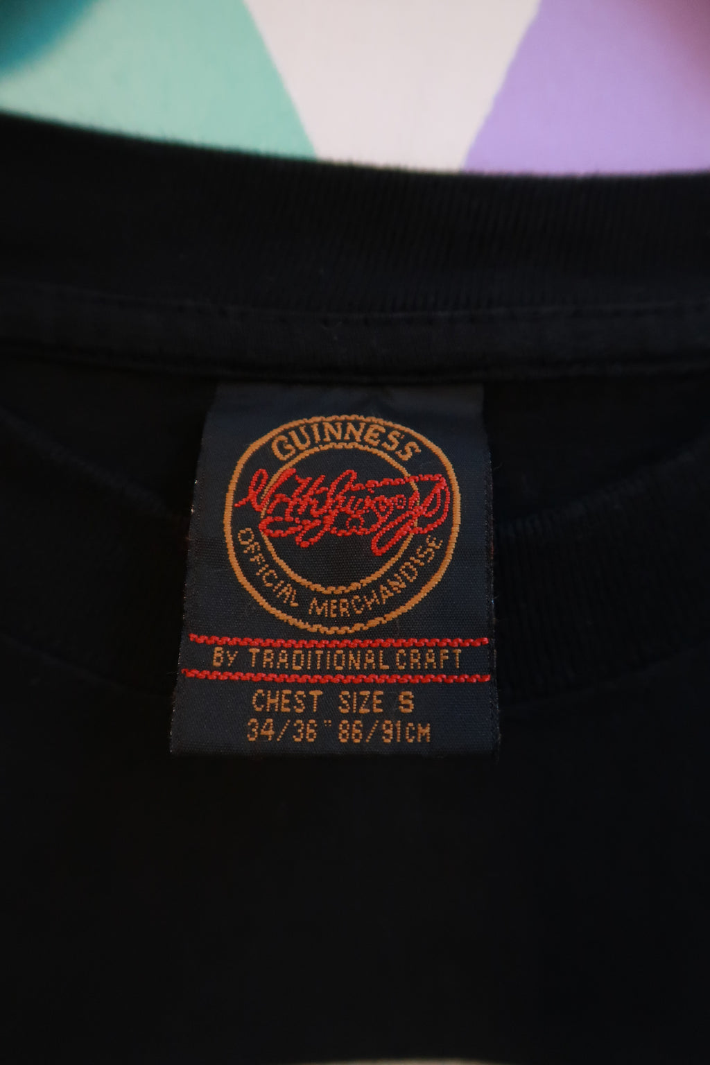Vintage Guinness By Night Graphic T-Shirt