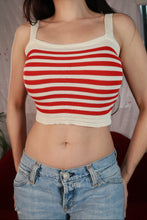 Load image into Gallery viewer, Stripe Knit Tank - Elektra Vintage
