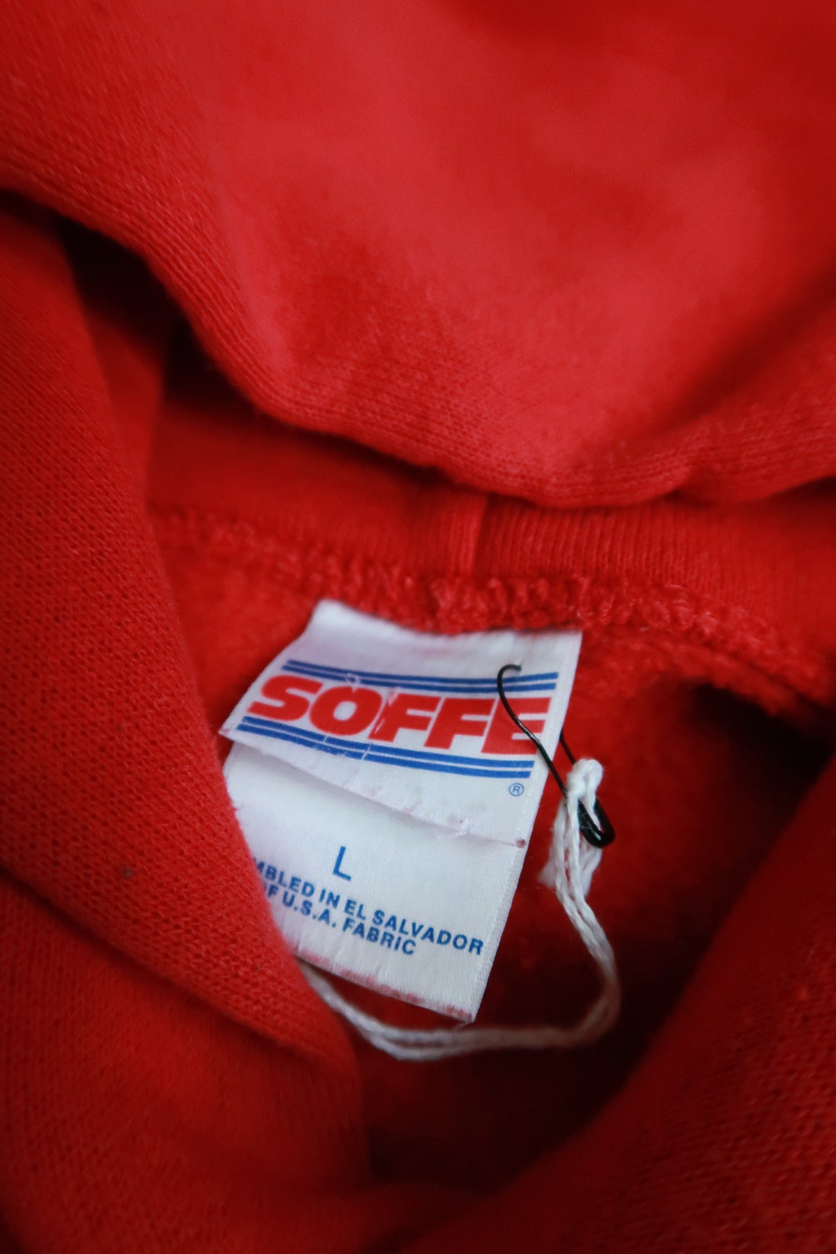 Vintage Cornell University Red Spellout Collegiate Pullover Hoodie
