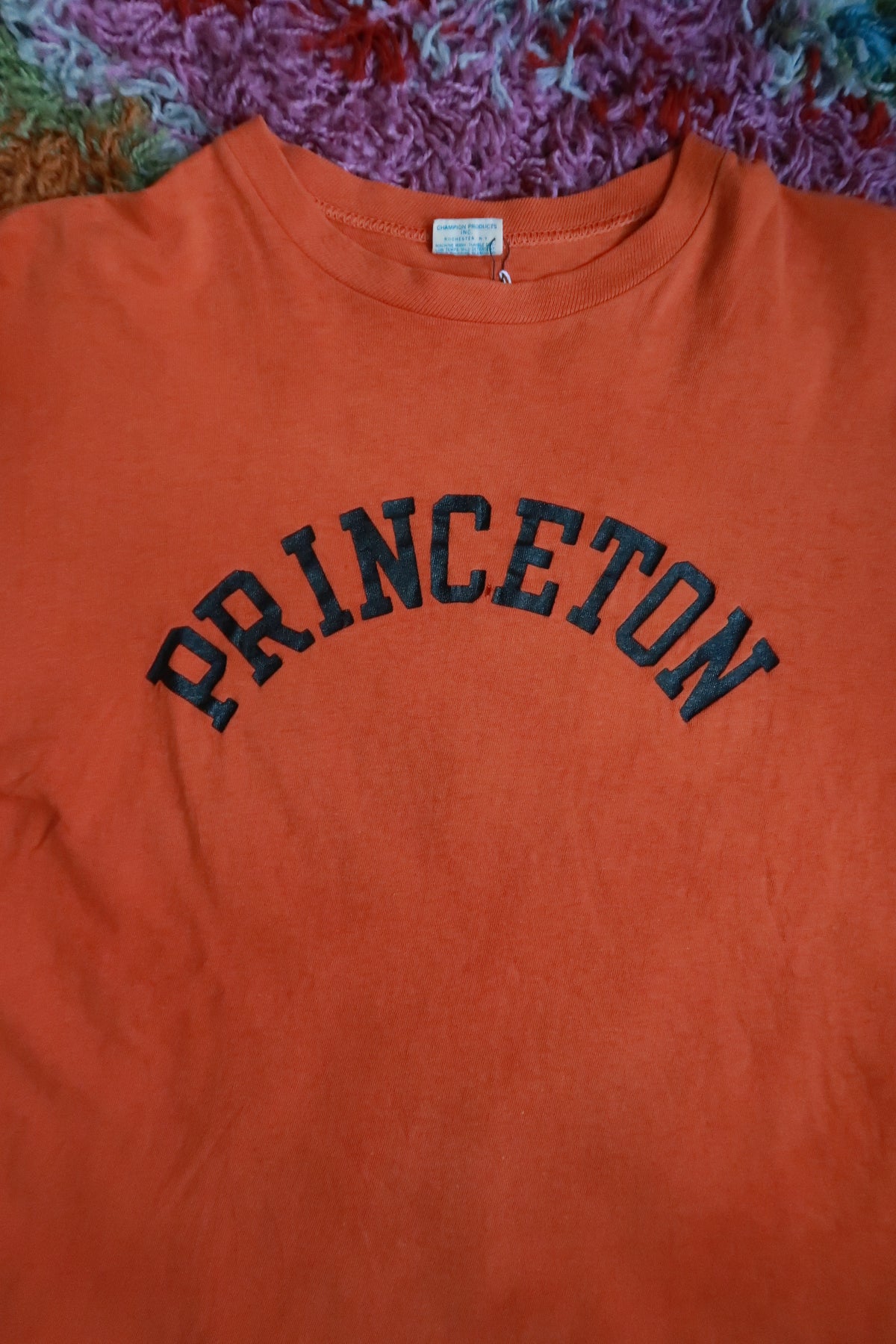 Vintage Princeton University Orange Collegiate T-Shirt