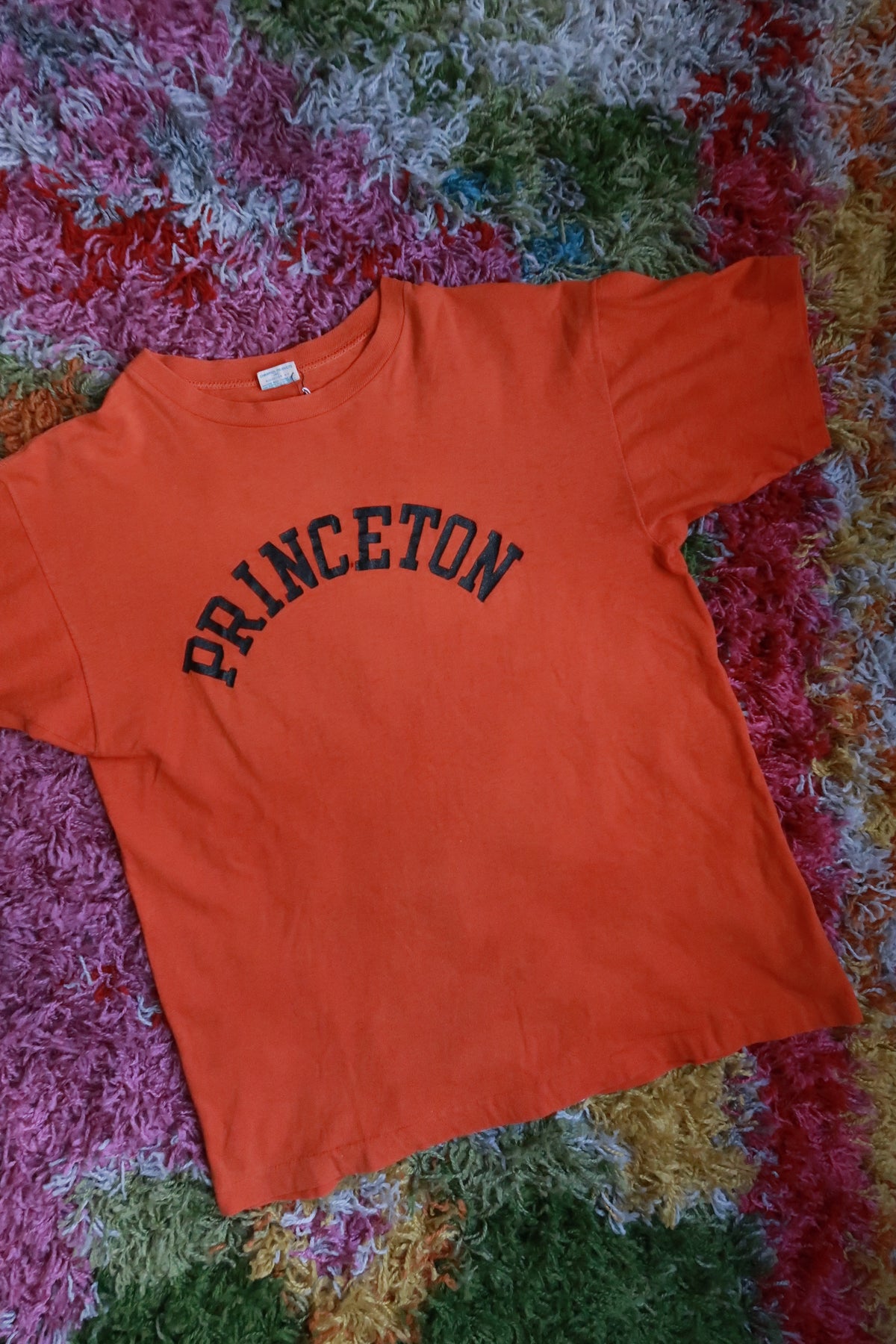 Vintage Princeton University Orange Collegiate T-Shirt