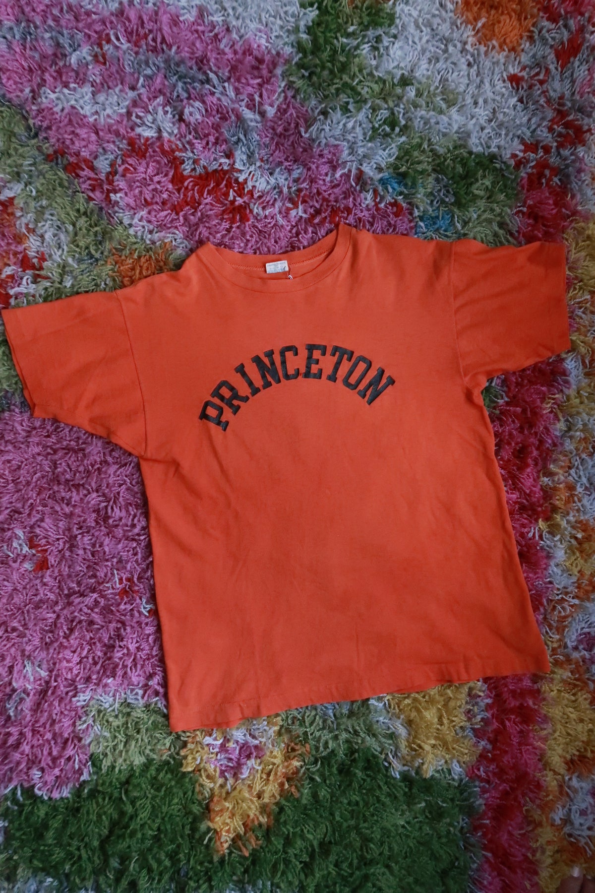 Vintage Princeton University Orange Collegiate T-Shirt
