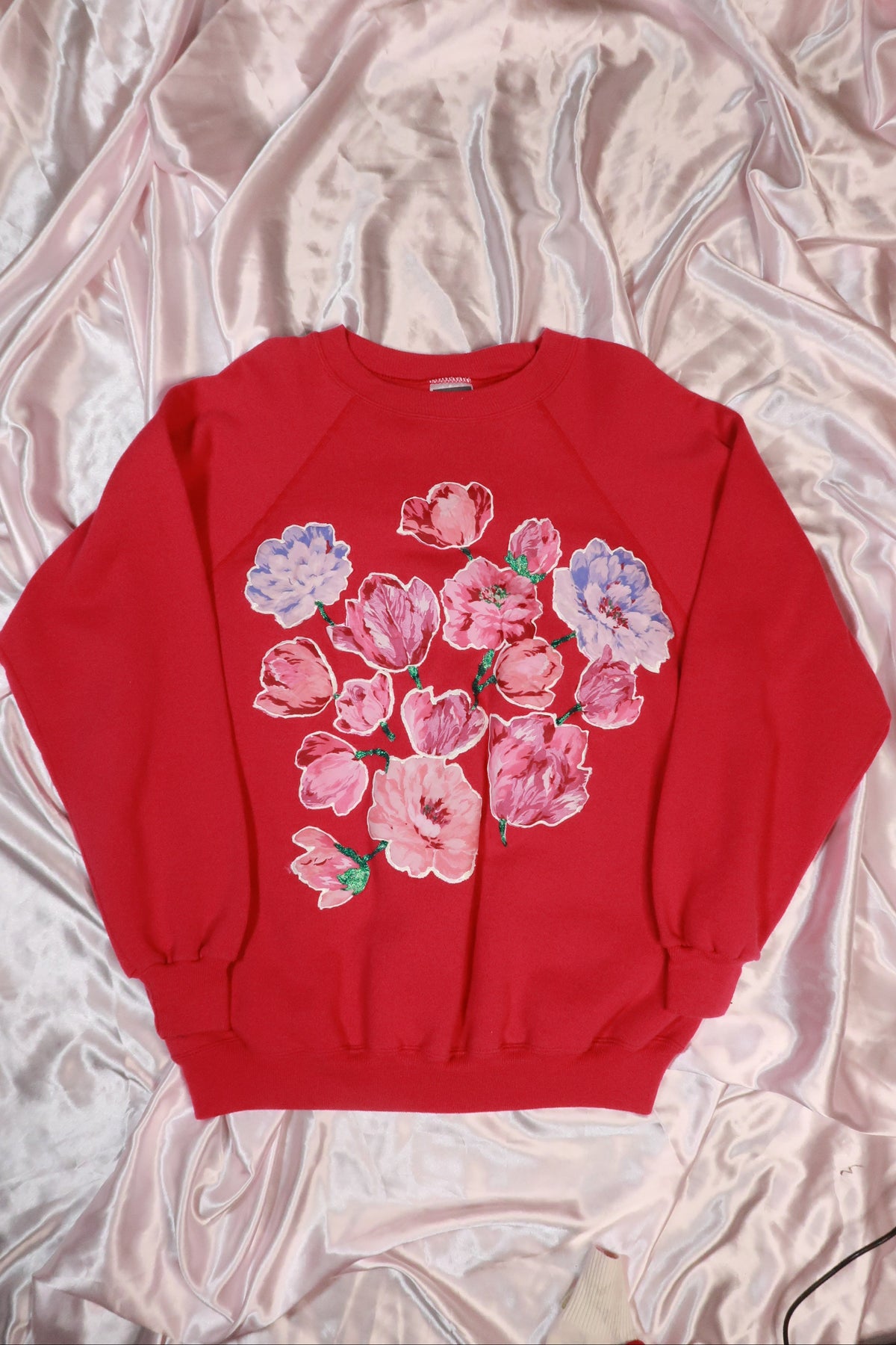 Floral Sweatshirt - Elektra Vintage