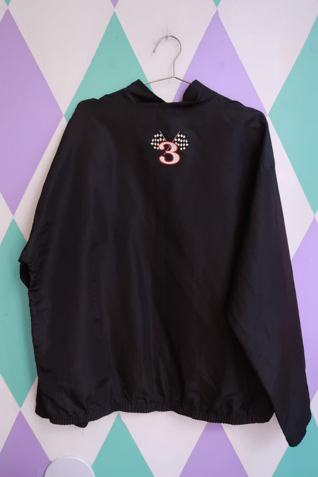 Vintage 90s No. 3 Racing Pullover Jacket
