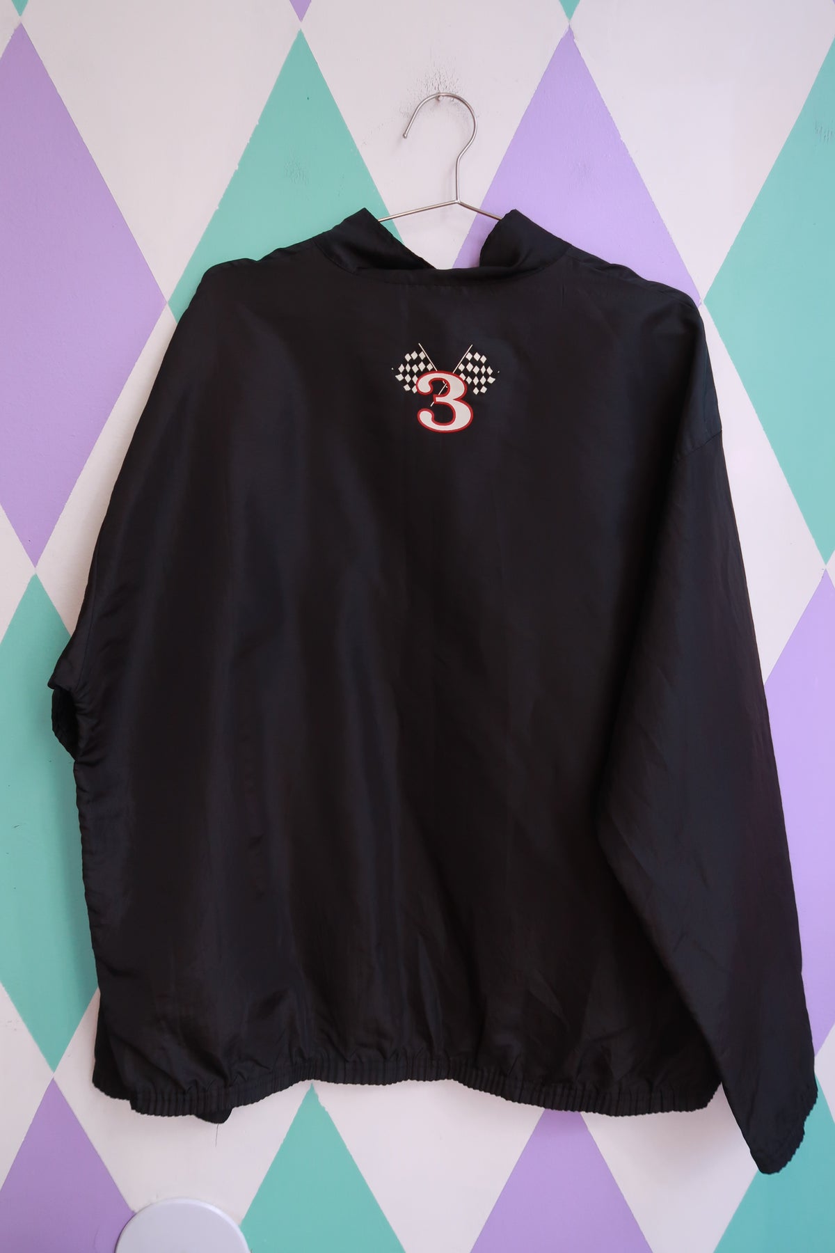 Vintage 90s No. 3 Racing Pullover Jacket