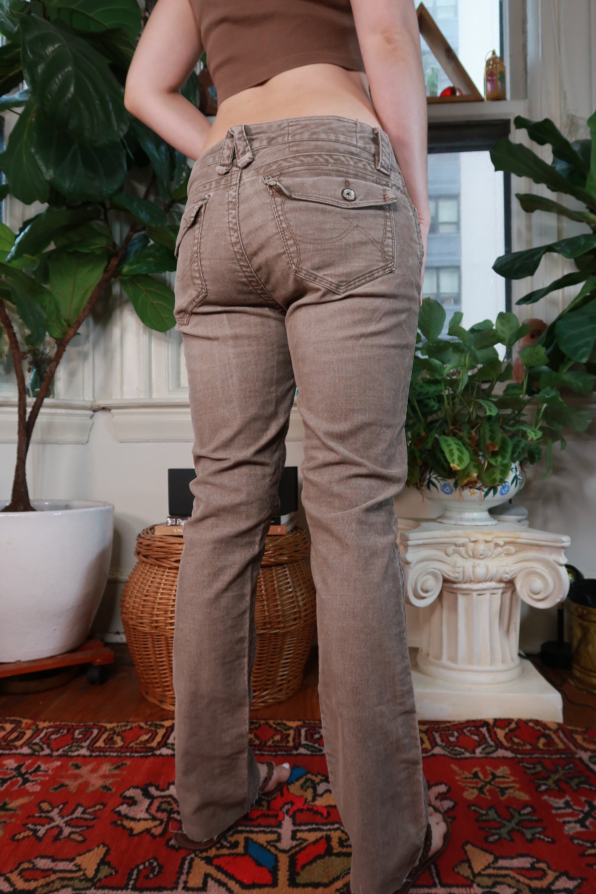 Vintage 2000s Union Bay Taupe Low Rise Pants