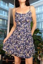 Load image into Gallery viewer, Vintage 2000s Byer Too! Blue Floral Slip Dress
