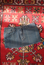 Load image into Gallery viewer, Vintage Denim Cutoff Mini Skirt
