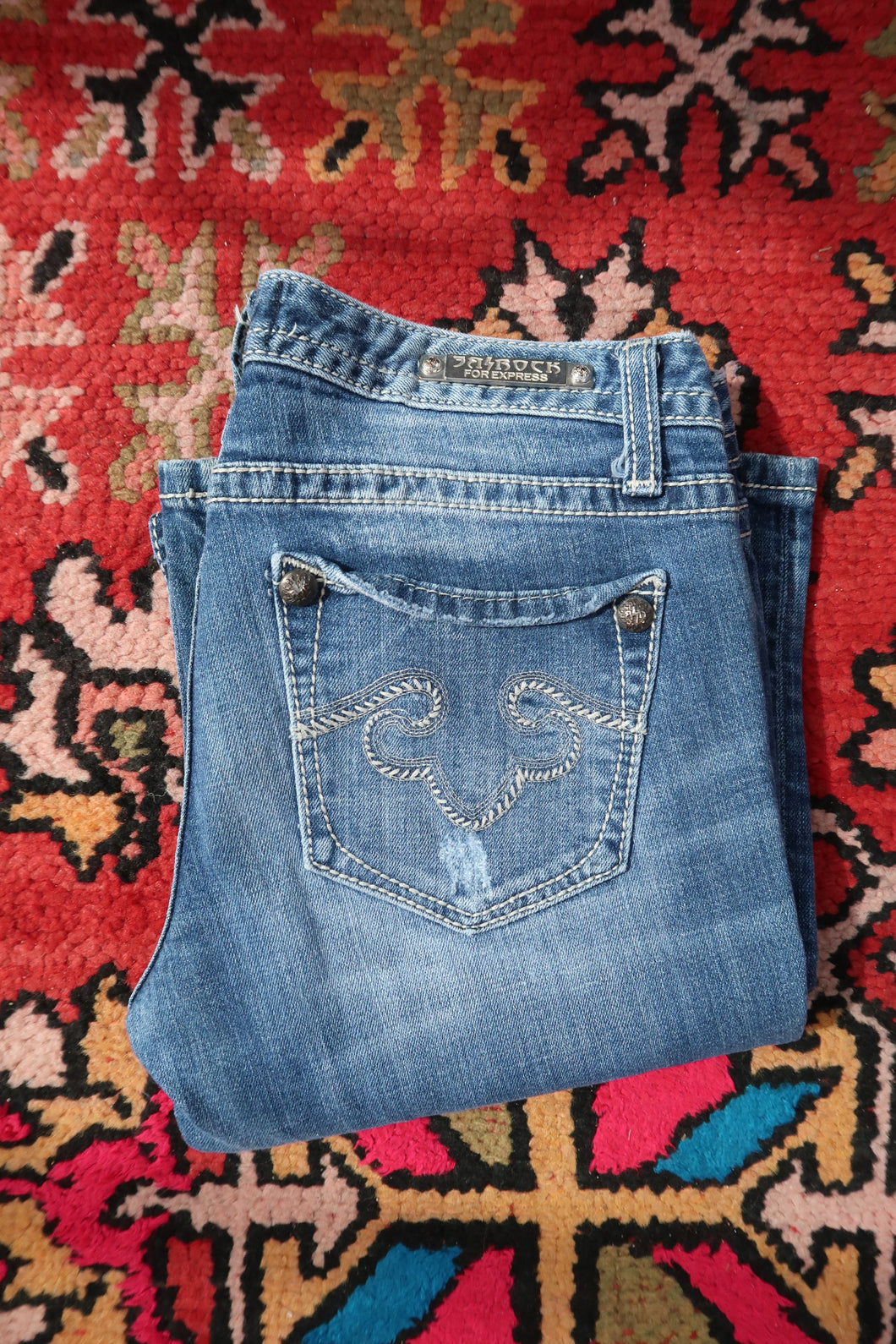 Vintage 2000s Express Low Rise Bootcut Jeans