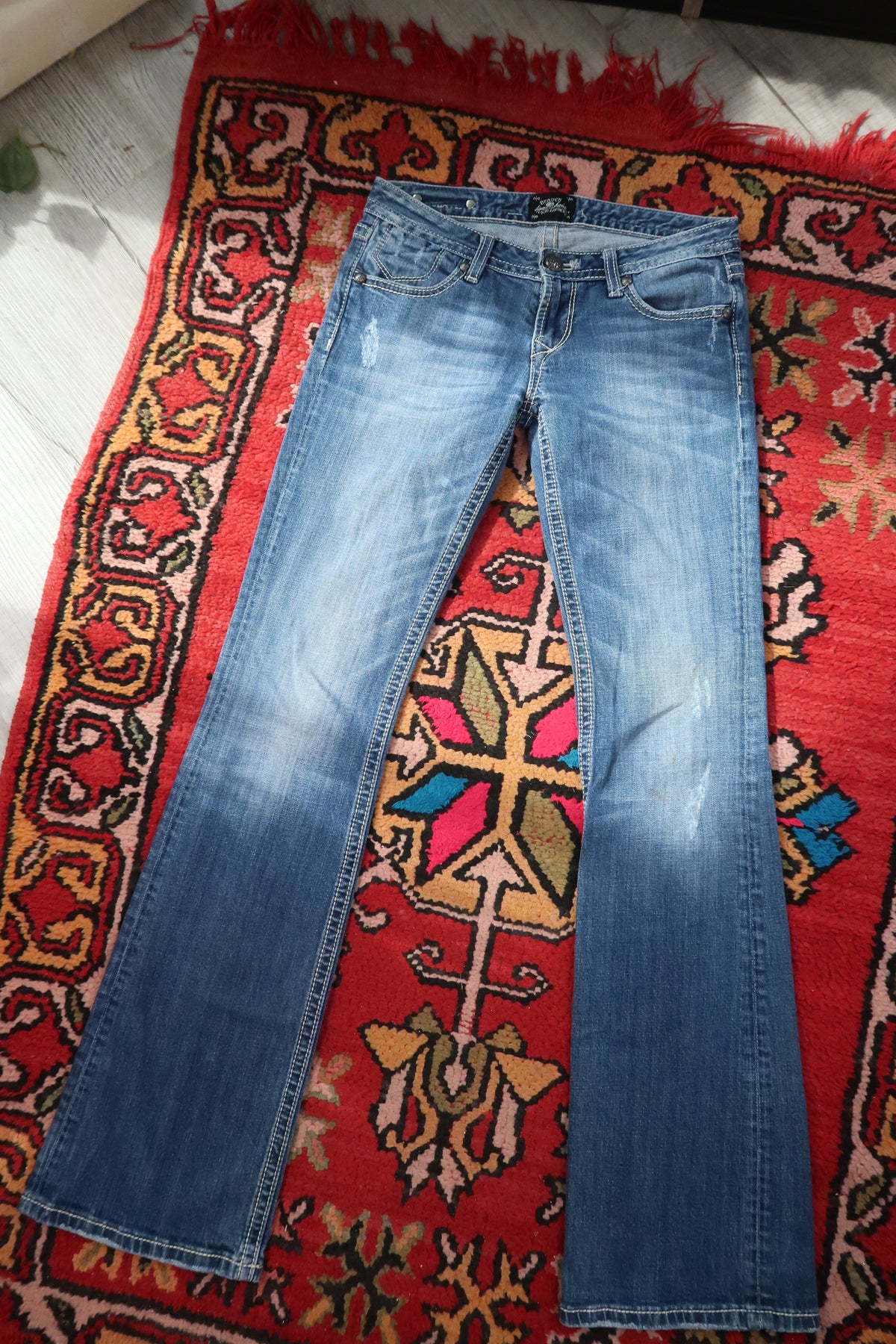 Vintage 2000s Express Low Rise Bootcut Jeans