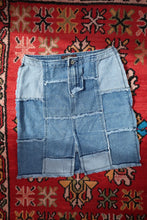 Load image into Gallery viewer, Vintage 2000s Lazer Jeans Patchwork Denim Skirt - Elektra Vintage
