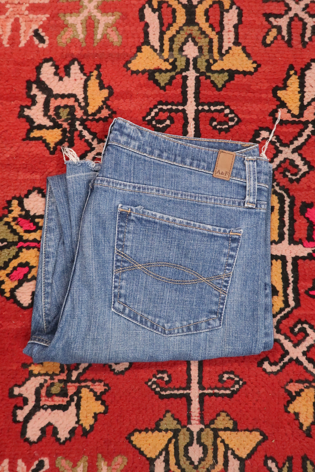 Vintage 2000s Abercrombie & Fitch Low Rise Bootcut Jeans