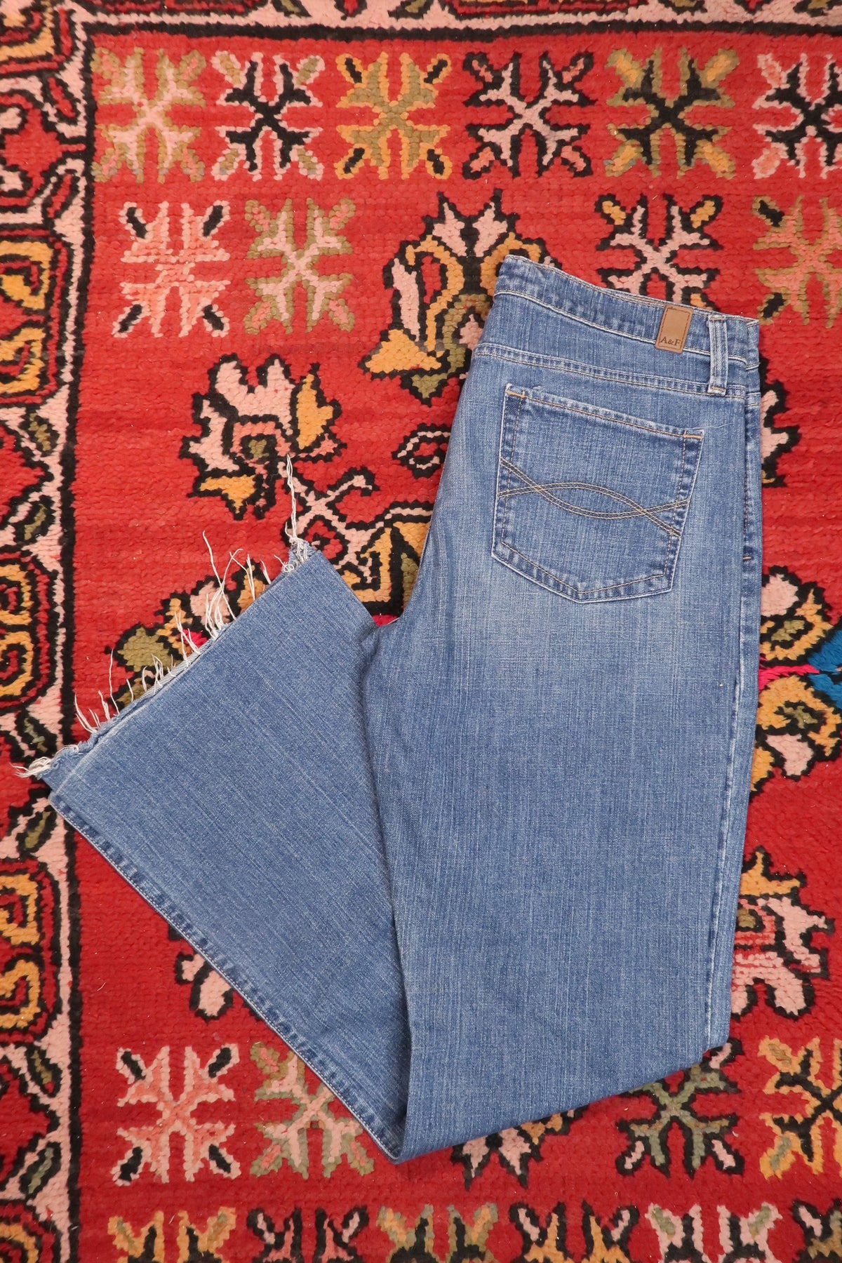 Vintage 2000s Abercrombie & Fitch Low Rise Bootcut Jeans