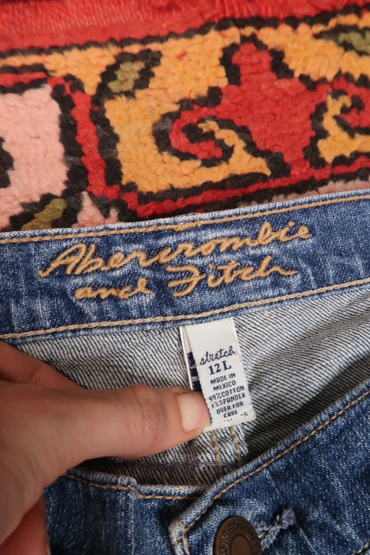 Vintage 2000s Abercrombie & Fitch Low Rise Bootcut Jeans