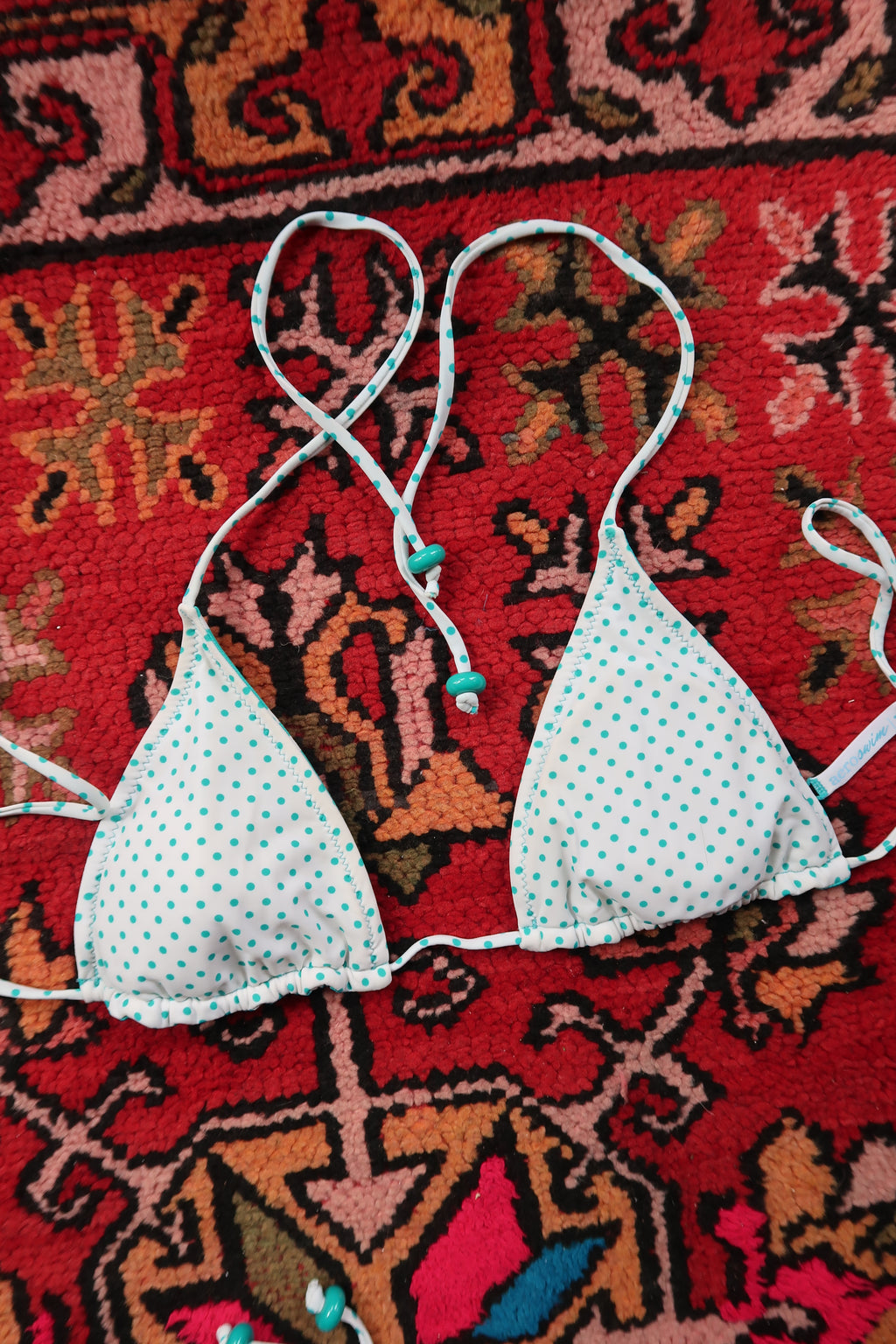 Vintage 2000s Aeropostale Polka Dot Bikini Set