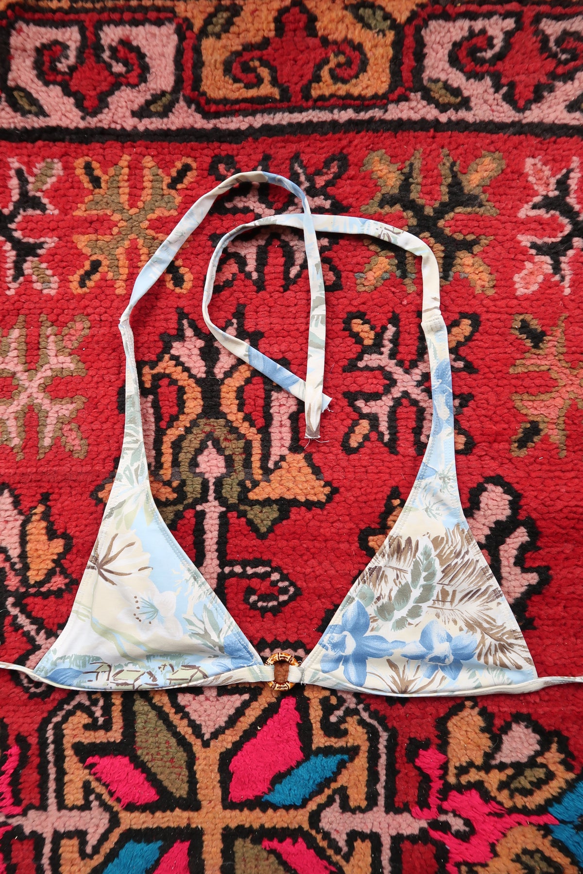 Vintage 2000s Rampage Floral Bikini Top