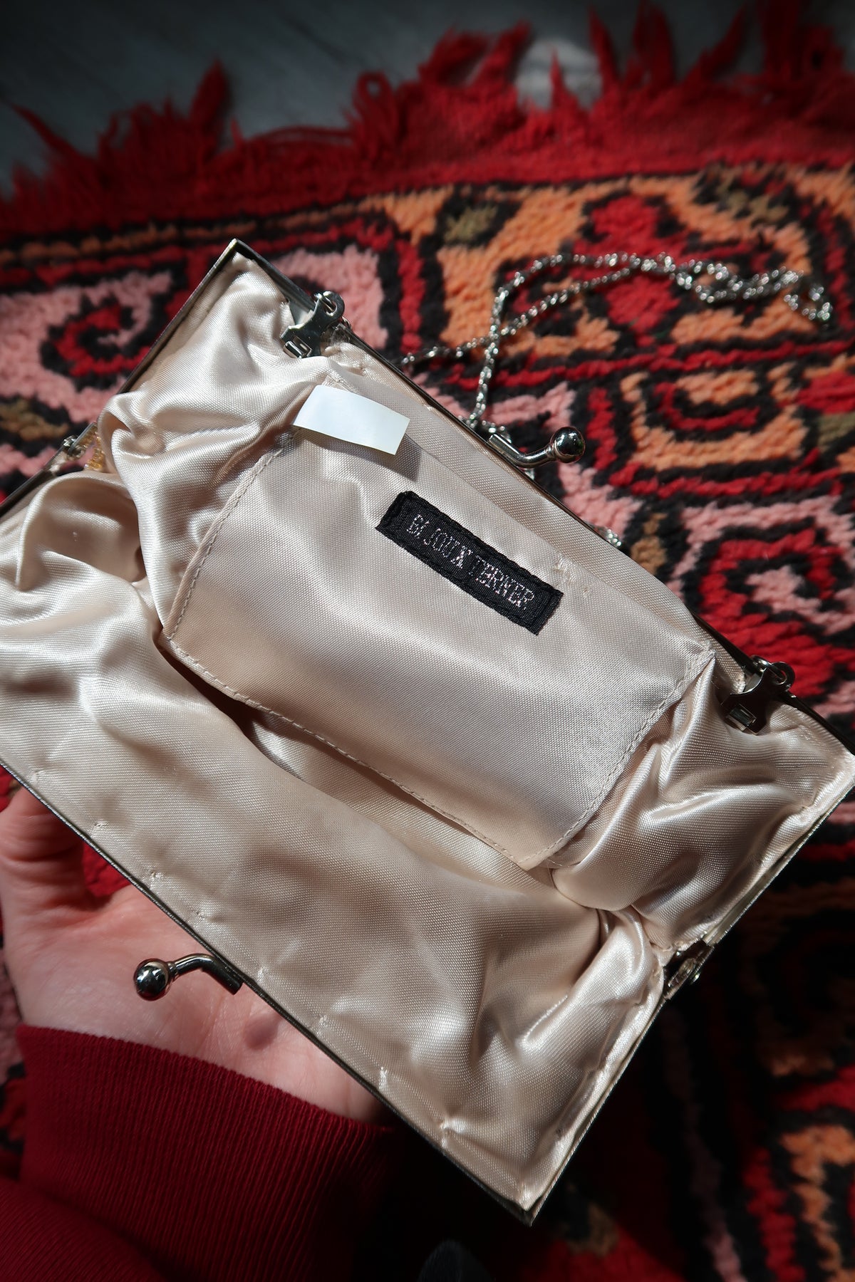 Vintage 2000s Beaded Clutch Bag