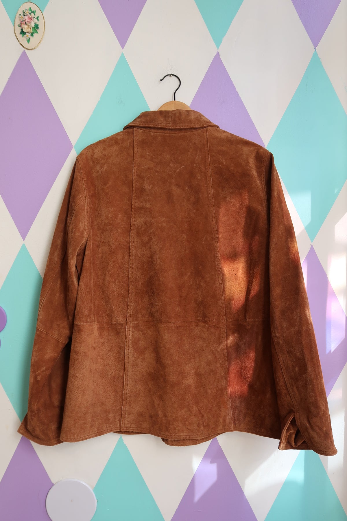 Vintage Tan Suede Jacket