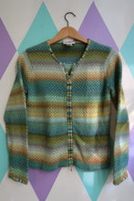 Load image into Gallery viewer, Vintage Talbots Knit Zip-Up Sweater
