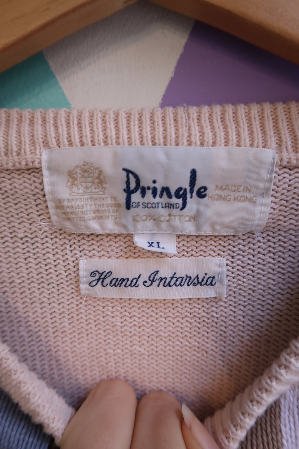 Vintage 90s Golf Scene Sweater