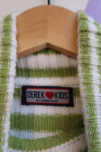 Load image into Gallery viewer, NWT Y2K 2000s Striped Knit Sweater with Matching Fingerless Gloves
