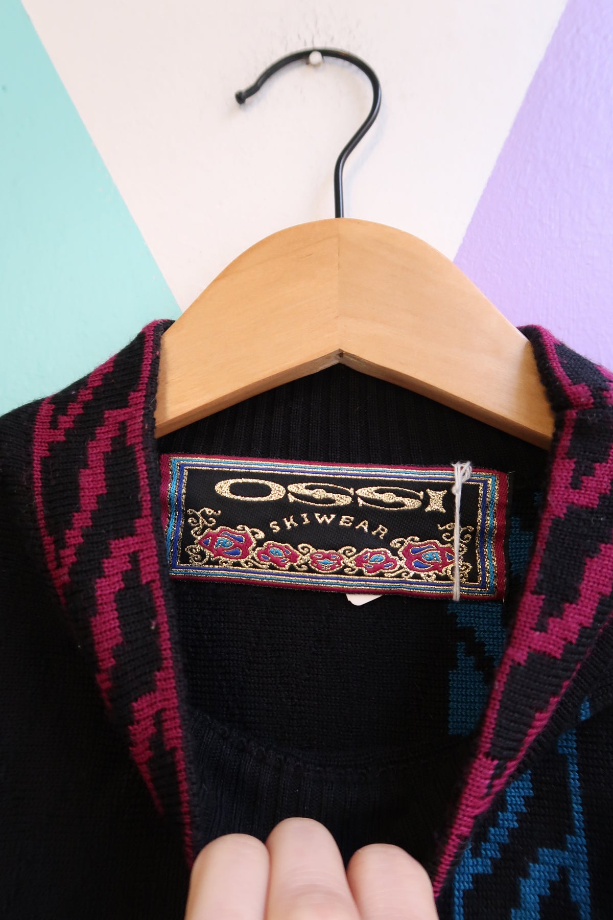 Vintage Ossi Skiwear Sweater