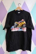 Vintage 1990s Motorcycle Graphic Tee