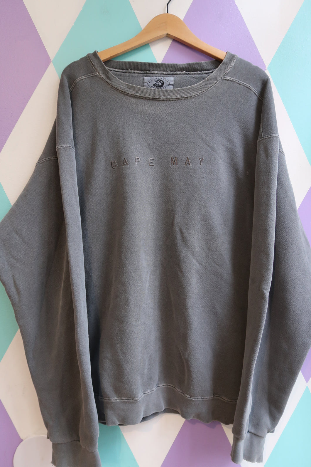 Vintage Cape May Embroidered Crewneck