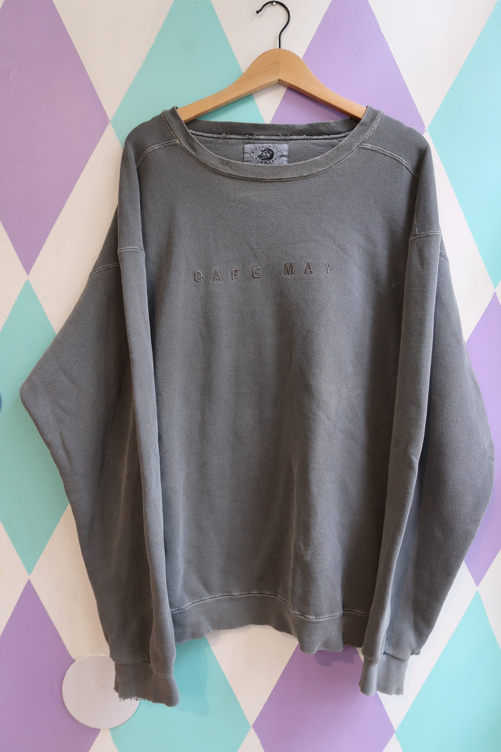 Vintage Cape May Embroidered Crewneck - Elektra Vintage