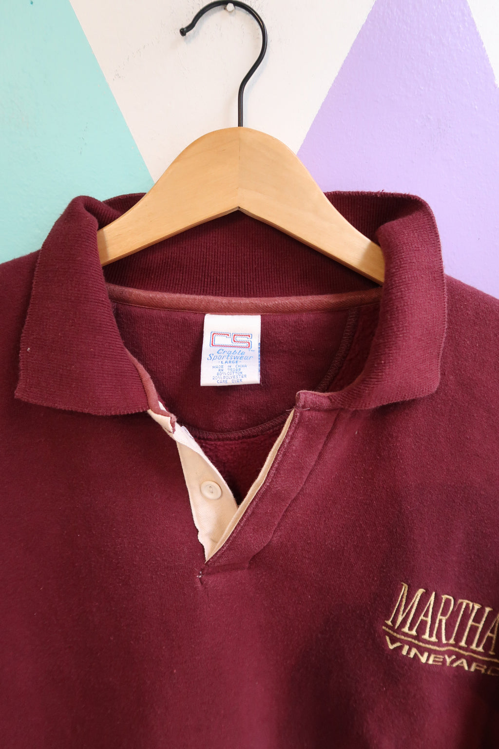 Vintage 1990s Martha’s Vineyard Sweatshirt