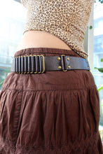 Load image into Gallery viewer, Vintage Brown Leather Grommet Belt
