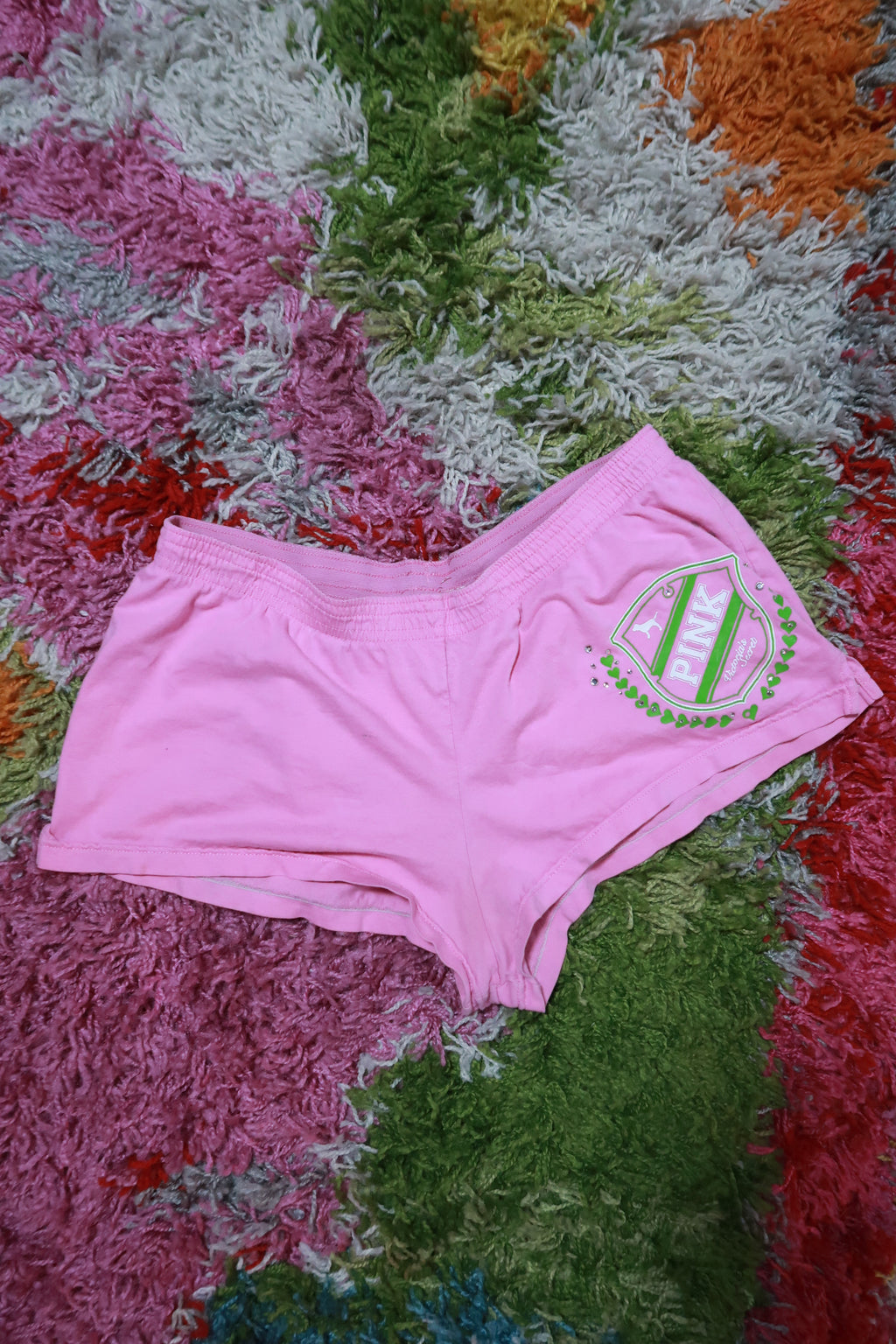Vintage Y2K Victoria's Secret PINK Pink Graphic Shorts