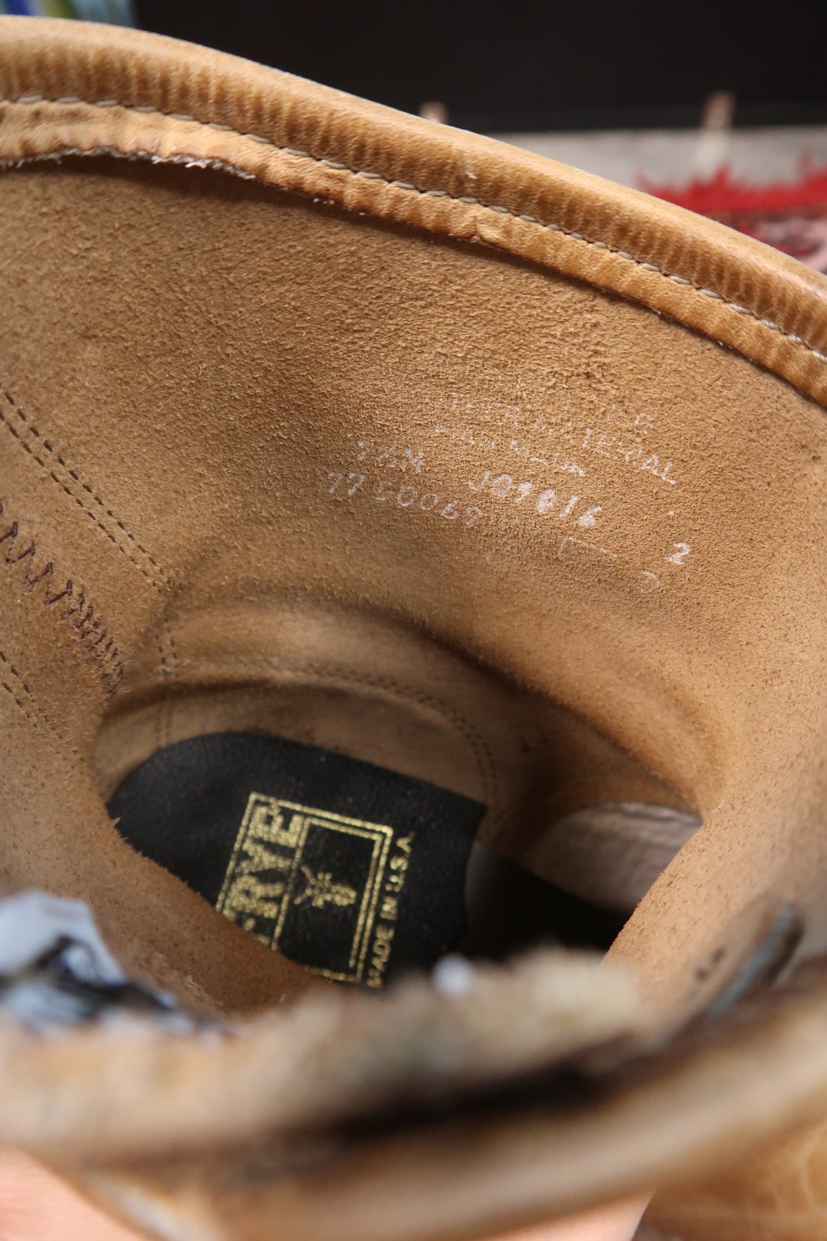 Vintage Frye Leather Engineer Boots