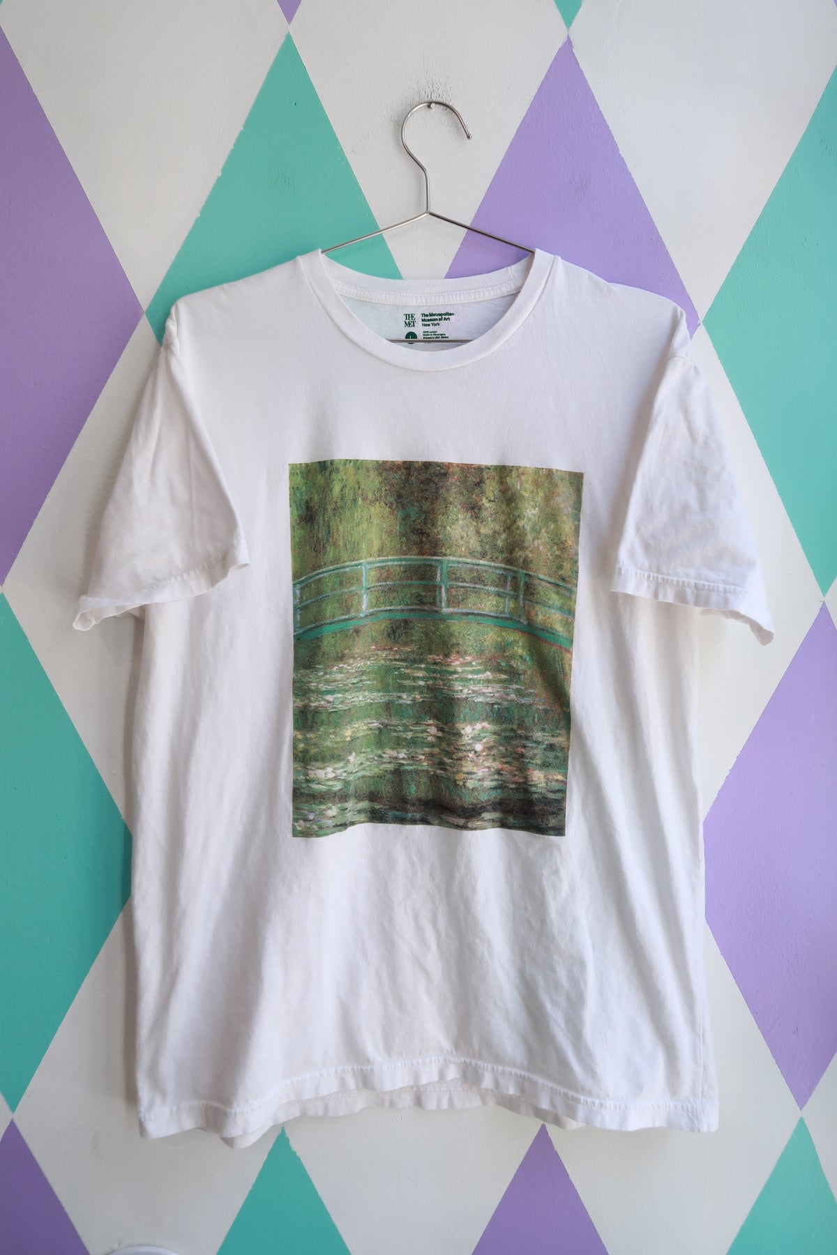The Met Claude Monet Water Lilies Bridge Graphic T-Shirt
